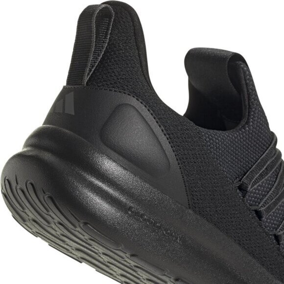🆕Adidas Mens Black/Grey/Grey Imported Rubber Lite Racer Pull-On Shoes - Picture 10 of 15